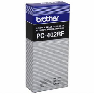 兄弟（brother） PC-402RF 黑色碳带 （适用于FAX-828 878 888 MFC660）两卷装
