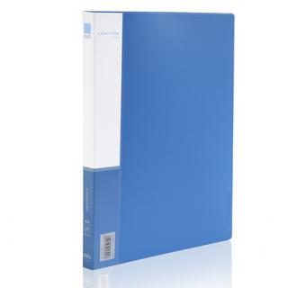 得力（deli）5301 文件夹  A4  蓝色 单个装