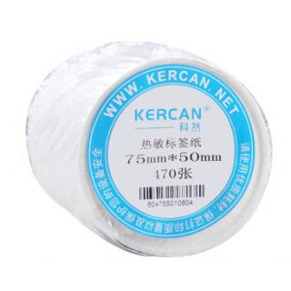 科然（KERCAN）艾利 热敏标签纸 75*50mm 单排 470张