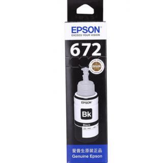 爱普生（Epson）T6721BK  黑色墨水 （适用于爱普生L101 L111 L130 L201 L211 L220 L310 L301 L360）