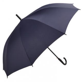 雨伞自动1抗风伞直杆伞加大加固一甩干双人长柄雨伞 黑色