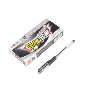 晨光（M&G）Q7办公子弹头中性笔签字笔水笔0.5mm12支装 黑色