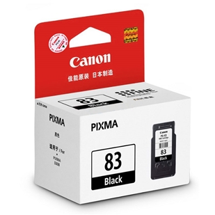 佳能（Canon）PG-83 黑色墨盒（适用PIXMA E518 E510 E618 E610 E608 ）